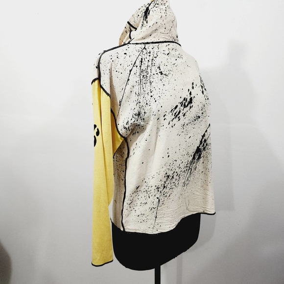 Vintage 90s Christine Gentry Hand painted Knit Mock Neck Top & Vest Set Size M - Picture 5 of 14